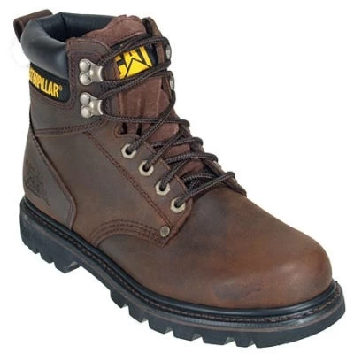Caterpillar Boots: Men's Brown 6 Inch Climasphere 72593 EH Work Boots 3 Caterpillar Boots: Men's Brown 6 Inch Climasphere 72593 EH Work Boots