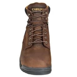 Carolina Boots: Men's Brown Waterproof CA5020 EH Leather Work Boots -Work Shoes Store image 69960