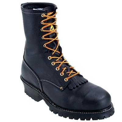 Carolina Boots: Men's 922 USA-Made EH Logger Boots 9 Carolina Boots: Men's 922 USA-Made EH Logger Boots - Image 7