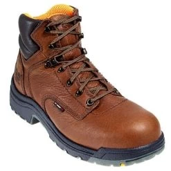 Timberland PRO Boots: Men's Brown 26063 TiTAN Safety Toe EH 6" Work Boots -Work Shoes Store image 73516