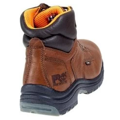Timberland PRO Boots: Men's Brown 26063 TiTAN Safety Toe EH 6" Work Boots -Work Shoes Store image 73518