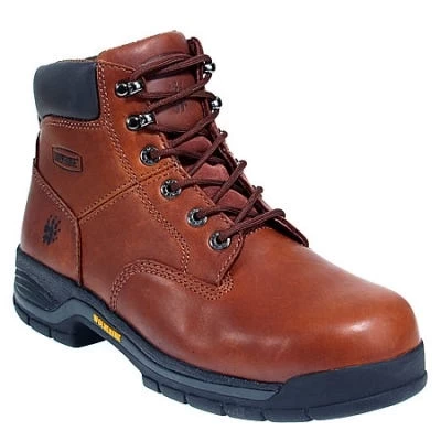 Wolverine Boots: Men's Brown 4906 Harrison Soft Toe Lace Up Work Boots 9 Wolverine Boots: Men's Brown 4906 Harrison Soft Toe Lace Up Work Boots - Image 7
