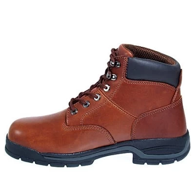 Wolverine Boots: Men's Brown 4906 Harrison Soft Toe Lace Up Work Boots 5 Wolverine Boots: Men's Brown 4906 Harrison Soft Toe Lace Up Work Boots - Image 3