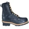 Carolina Boots: Men's Black Waterproof CA8823 Logger EH Work Boots -Work Shoes Store image 77375