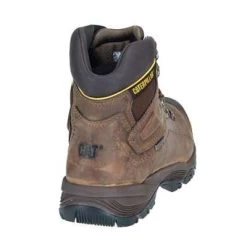 Caterpillar Boots: Men's Brown 89940 Diagnostic HI Insulated Waterproof Steel Toe Hiking Boots -Work Shoes Store image 78127 1