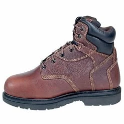 Timberland PRO Boots: Men's Flexshield 50504 Burgundy Met Guard Steel Toe Boots -Work Shoes Store image 78626