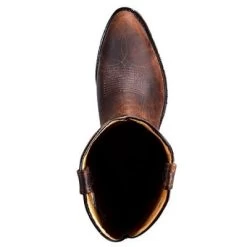 Double H Boots: Men's 2282 Brown Safety Toe USA-Made Cowboy Work Boots -Work Shoes Store image 80215