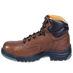 Timberland PRO Boots: Women's TiTAN 26388 Brown Alloy Toe Work Boots -Work Shoes Store image 83984