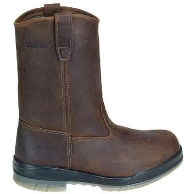 Wolverine Boots: Men's 3258 DuraShocks Insulated Steel Toe Wellington Boots 3 Wolverine Boots: Men's 3258 DuraShocks Insulated Steel Toe Wellington Boots