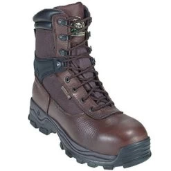 Rocky Boots: Men's Brown Steel Toe WP Insulated Rebel Work Boots 6486 -Work Shoes Store image 84482