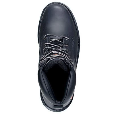 Timberland PRO Boots: Men's Pit Boss Black 33032 EH 6" Steel Toe Work Boots 4 Timberland PRO Boots: Men's Pit Boss Black 33032 EH 6" Steel Toe Work Boots - Image 2