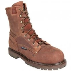 Carolina Boots: Men's Tan Insulated CA9028 Waterproof Work Boots -Work Shoes Store image 88990