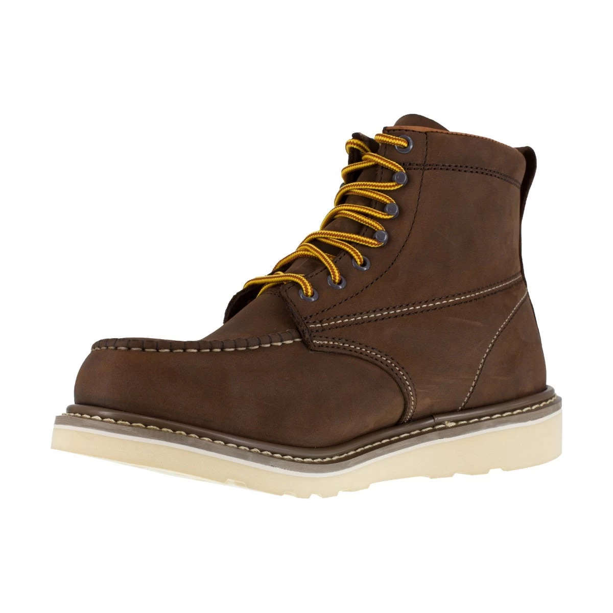 Iron Age Boot: Men's IA5061 Tan Reinforcer Steel Toe EH Wedge Boot 5 Iron Age Boot: Men's IA5061 Tan Reinforcer Steel Toe EH Wedge Boot - Image 3