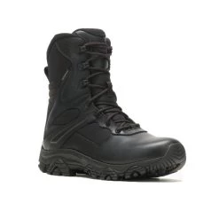 Merrell Boots: Men's J003913 Black Soft Toe Moab 3 8" Tactical Response Zip Waterproof Boot