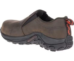 Merrell Shoes: Men's J099381 Brown Jungle Moc Composite Toe Slip Resistant SD Slip On Work Shoe -Work Shoes Store j099381 2