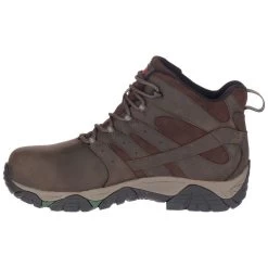 Merrell Boots: Men's J10627 Brown Moab Vertex Mid Composite Toe Waterproof Work Boot 9 Merrell Boots: Men's J10627 Brown Moab Vertex Mid Composite Toe Waterproof Work Boot -Work Shoes Store j10627 1