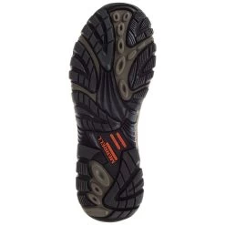 Merrell Boots: Men's J15735 Brown Orange Phaserbound Composite Toe Waterproof Work Hiker