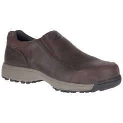 Merrell Shoes: Men's J20995 Brown Sutton Moc Steel Toe Slip Resistant Slip On Work Shoe 11 Merrell Shoes: Men's J20995 Brown Sutton Moc Steel Toe Slip Resistant Slip On Work Shoe -Work Shoes Store j20995