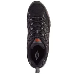 Merrell Shoes: Men's J36461 Black Grey Moab Vertex Vent Composite Toe Waterproof Work Shoe