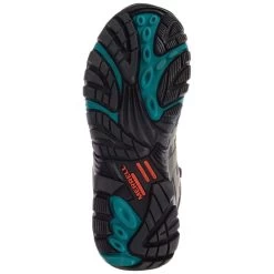 Merrell Boots: Women's J42076 Pewter Teal Moab Vertex Mid Composite Toe Waterproof Work Boot 11 Merrell Boots: Women's J42076 Pewter Teal Moab Vertex Mid Composite Toe Waterproof Work Boot -Work Shoes Store j42076 3