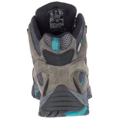 Merrell Boots: Women's J42076 Pewter Teal Moab Vertex Mid Composite Toe Waterproof Work Boot 10 Merrell Boots: Women's J42076 Pewter Teal Moab Vertex Mid Composite Toe Waterproof Work Boot -Work Shoes Store j42076 4
