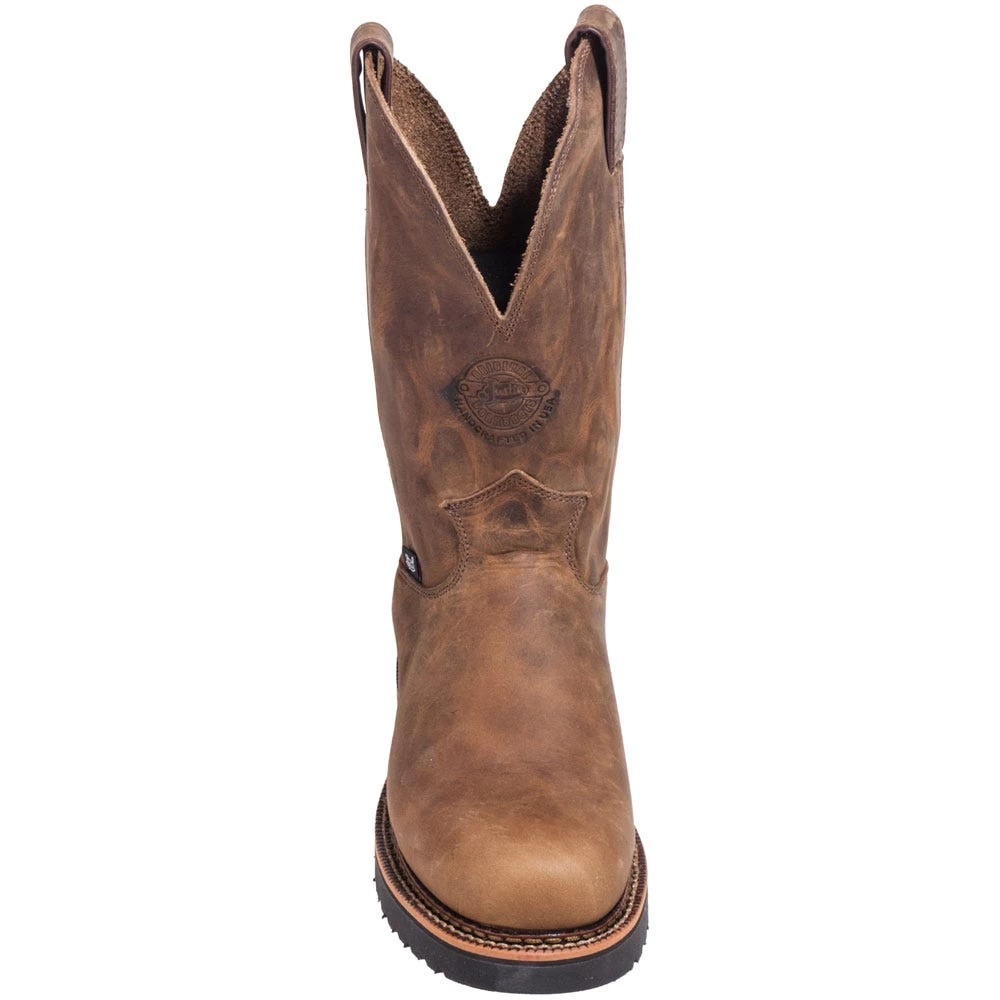 Justin Boots: Men's 4440 Gaucho Brown EH Wellington Boots 8 Justin Boots: Men's 4440 Gaucho Brown EH Wellington Boots - Image 6