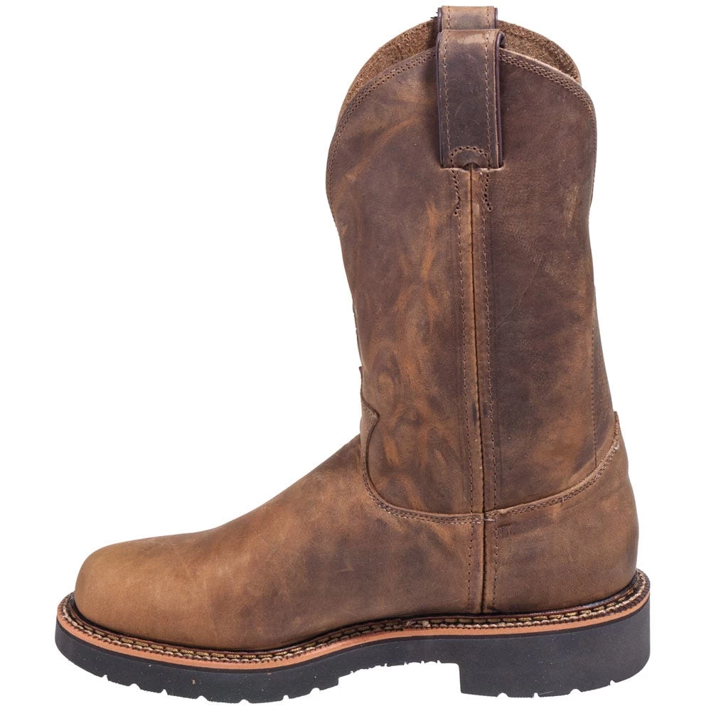 Justin Boots: Men's 4440 Gaucho Brown EH Wellington Boots 7 Justin Boots: Men's 4440 Gaucho Brown EH Wellington Boots - Image 5