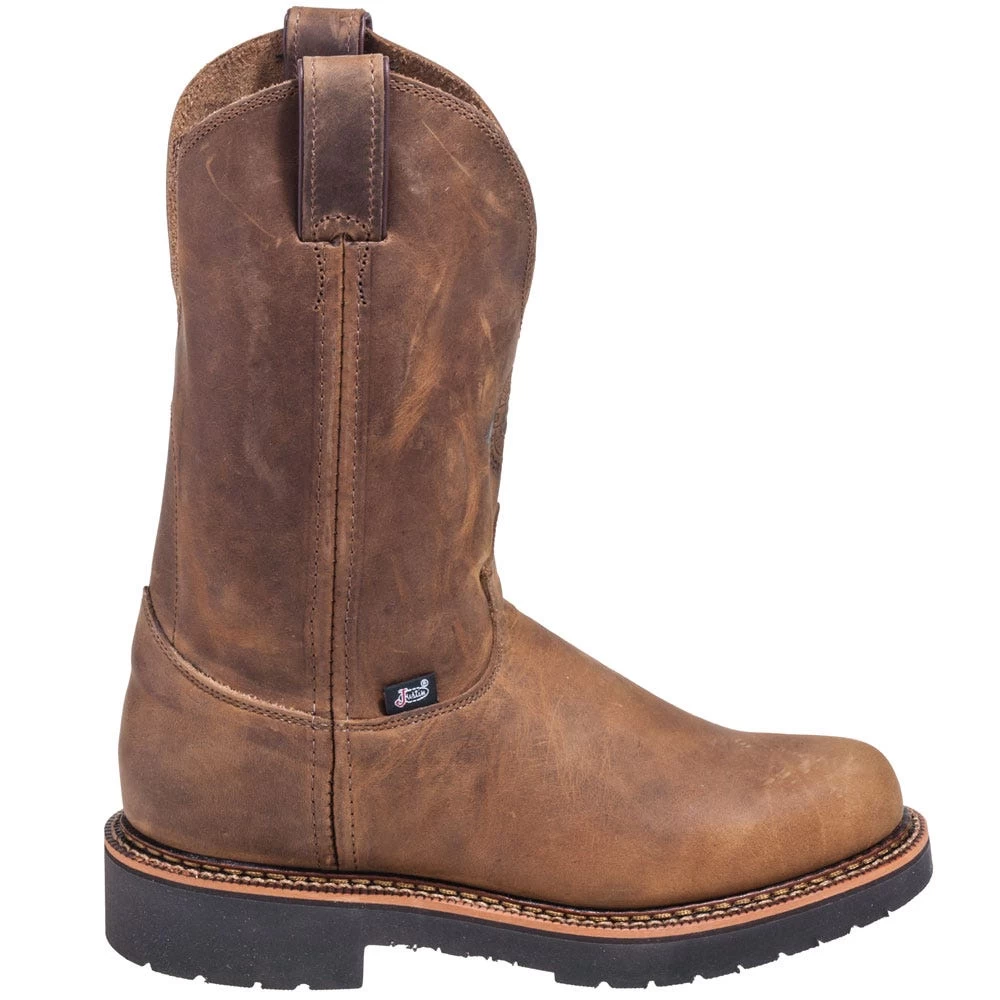 Justin Boots: Men's 4440 Gaucho Brown EH Wellington Boots 6 Justin Boots: Men's 4440 Gaucho Brown EH Wellington Boots - Image 4