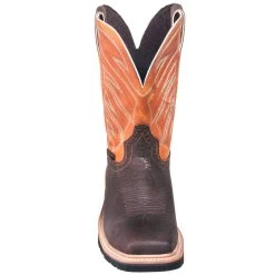 Justin Boots: Men's SE4561 Steel Toe EH Stampede Cowboy Work Boots -Work Shoes Store justin 4561 090 f 01