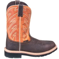 Justin Boots: Men's SE4561 Steel Toe EH Stampede Cowboy Work Boots -Work Shoes Store justin 4561 090 o 01