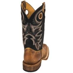 Justin Boots: BR740 Men's Brown Leather Caddo Cowboy Boots 15 Justin Boots: BR740 Men's Brown Leather Caddo Cowboy Boots -Work Shoes Store justin br740 b 01
