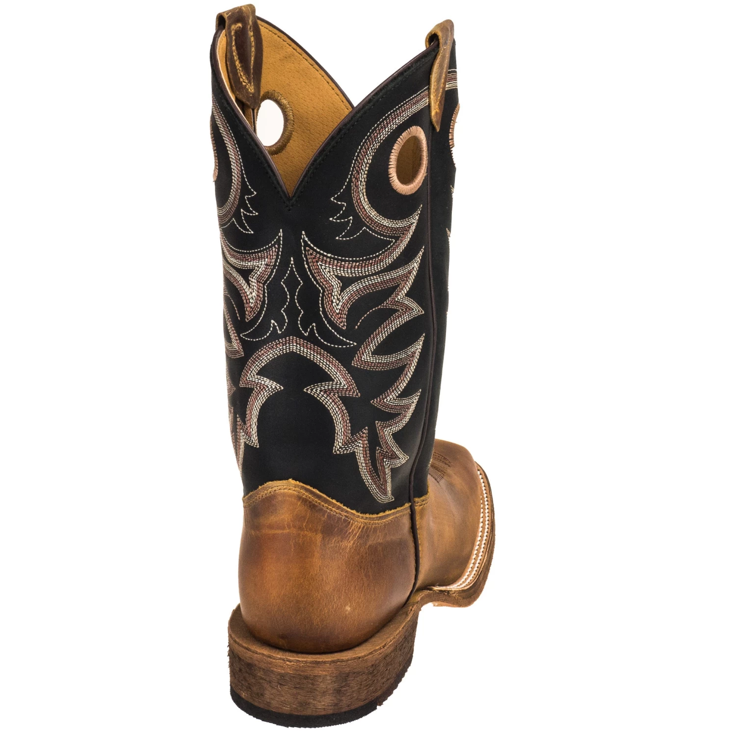 Justin Boots: BR740 Men's Brown Leather Caddo Cowboy Boots 9 Justin Boots: BR740 Men's Brown Leather Caddo Cowboy Boots - Image 7
