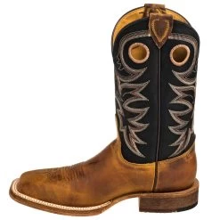 Justin Boots: BR740 Men's Brown Leather Caddo Cowboy Boots 13 Justin Boots: BR740 Men's Brown Leather Caddo Cowboy Boots -Work Shoes Store justin br740 i 01