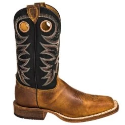 Justin Boots: BR740 Men's Brown Leather Caddo Cowboy Boots 12 Justin Boots: BR740 Men's Brown Leather Caddo Cowboy Boots -Work Shoes Store justin br740 o 01