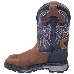 Justin Boots: Men's WK2104 Steel Toe EH Cowboy Work Boots -Work Shoes Store justin wk2104 i 01