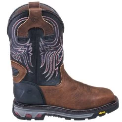 Justin Boots: Men's WK2104 Steel Toe EH Cowboy Work Boots -Work Shoes Store justin wk2104 o 01