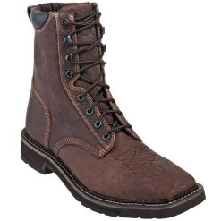 Justin Boots: Men's Composite Toe SE462 EH Waterproof Stampede Work Boots -Work Shoes Store justin wk460 090 p 01 2
