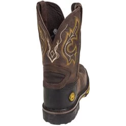 Justin Boots: Men's SE4624 Rustic Barnwood Hybred EH Cowboy Boots -Work Shoes Store justin wk4624 b 01