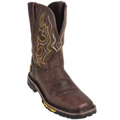Justin Boots: Men's SE4624 Rustic Barnwood Hybred EH Cowboy Boots -Work Shoes Store justin wk4624 p 01