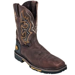 Justin Boots: Men's SE4625 Composite Toe Waterproof EH Wellington Boots -Work Shoes Store justin wk4625 100 p 01