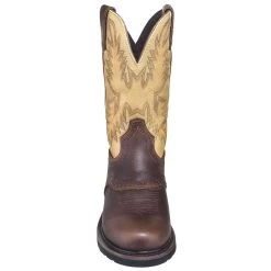 Justin Boots: Men's SE4660 Brown Stampede Cowboy Boots -Work Shoes Store justin wk4660 080 f 01