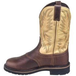 Justin Boots: Men's SE4660 Brown Stampede Cowboy Boots -Work Shoes Store justin wk4660 080 i 01