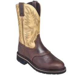 Justin Boots: Men's SE4660 Brown Stampede Cowboy Boots -Work Shoes Store justin wk4660 080 p 01