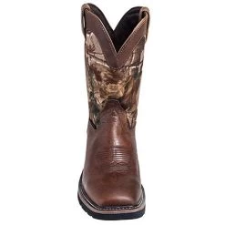 Justin Boots: Men's SE4676 RealTree Square Toe Cowboy Boots -Work Shoes Store justin wk4676 f 01