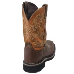 Justin Boots: Men's SE4812 Tan Composite Toe EH Non-Metallic Stampede Work Boots -Work Shoes Store justin wk4812 090 b 01