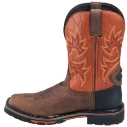 Justin Boots: Men's SE4944 Two Tone Leather EH Cowboy Work Boots 13 Justin Boots: Men's SE4944 Two Tone Leather EH Cowboy Work Boots -Work Shoes Store justin wk4944 090 i 01