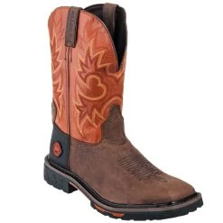 Justin Boots: Men's SE4944 Two Tone Leather EH Cowboy Work Boots 11 Justin Boots: Men's SE4944 Two Tone Leather EH Cowboy Work Boots -Work Shoes Store justin wk4944 090 p 01