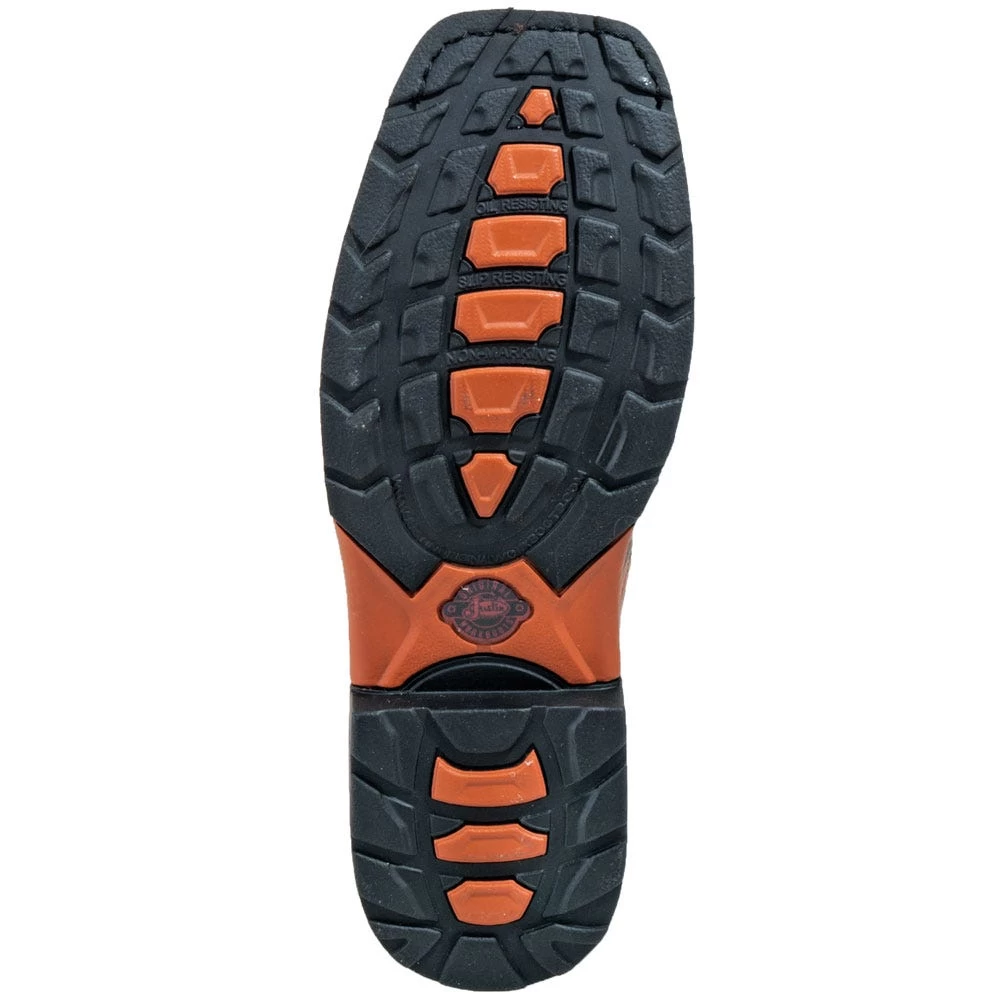 Justin Boots: Men's SE4944 Two Tone Leather EH Cowboy Work Boots 3 Justin Boots: Men's SE4944 Two Tone Leather EH Cowboy Work Boots