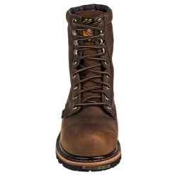 Justin Boots: Men's WK630 Brown Waterproof Composite Toe Met Guard Boots -Work Shoes Store justin wk630 f 01 1