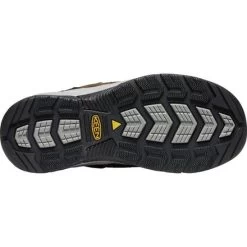 Keen Utility Shoe: Women's 1023232 Magnet Rose Flint II Steel Toe Walking Work Shoe